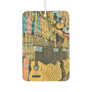 Cool guitarist gifts air freshener
