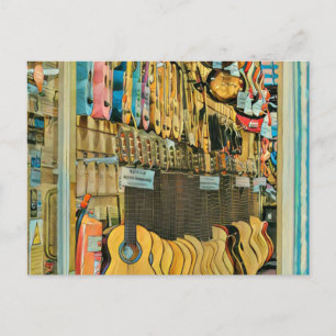 Cool guitarist gifts postcard
