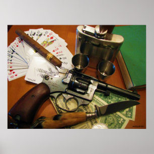 Cool gun poster