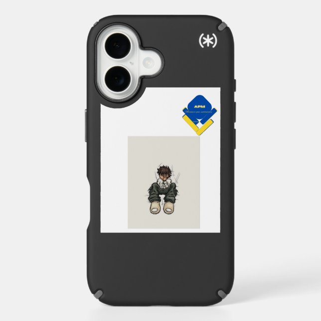 Cool guy Design  Speck iPhone Case (Front)