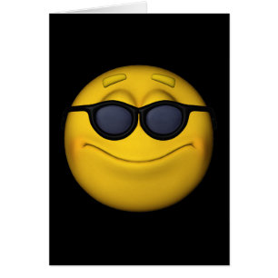 Cool Guy With Sunglasses Cards