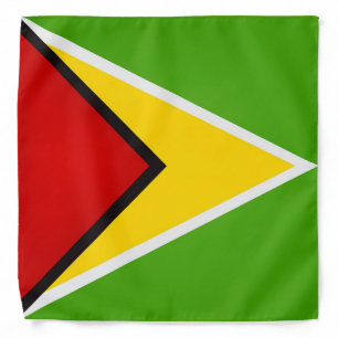 Cool Guyana Flag Fashion Bandana