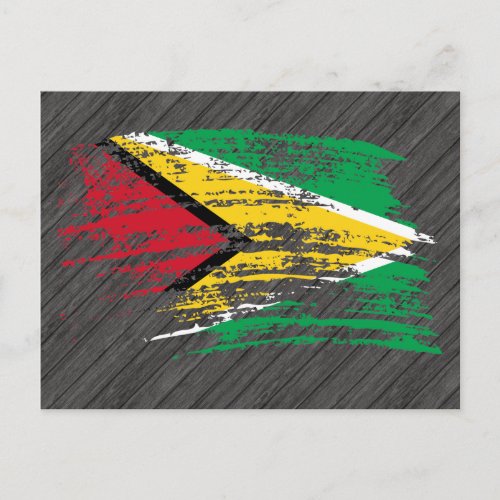 Cool Guyanese flag design Postcard