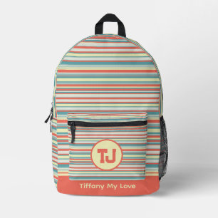 Cool Gym Girly Personalized Sports Backpack