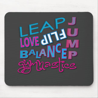 Cool Gymnastic Gifts Mouse Pad