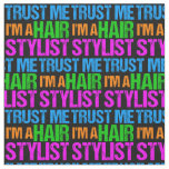 Cool Hair Stylist Fabric