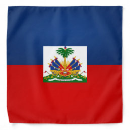 Cool Haiti Flag Fashion Bandana