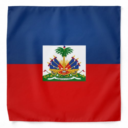 Cool Haiti Flag Fashion Bandana
