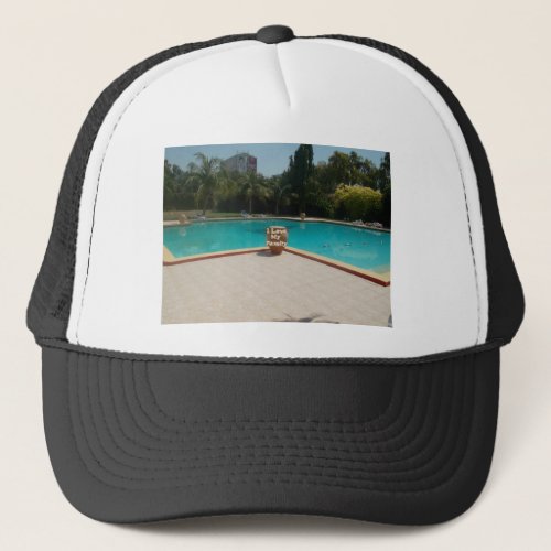 Cool Hakuna Matata Pool Side I love My Familyjpg Trucker Hat