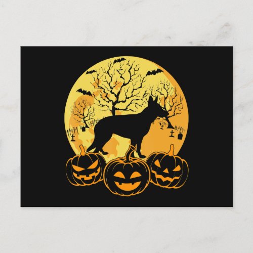 Cool Halloween Costumes German Shepherd Dog Lover Invitation Postcard