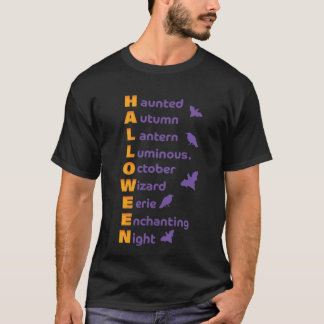 Cool Halloween Design T-Shirt