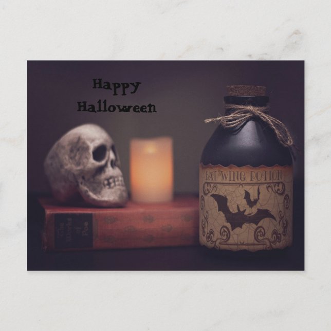 Cool Halloween Postcard (Front)