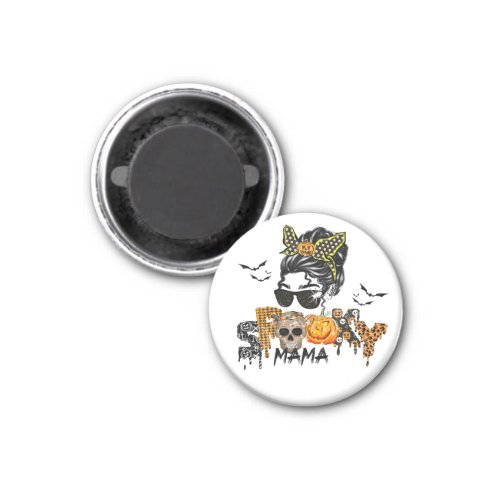 Cool Halloween Spooky Mom Funny Magnet