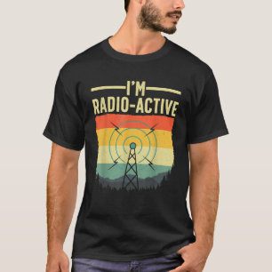 Cool Ham Radio Art For Men Women Ham Operator T-Shirt