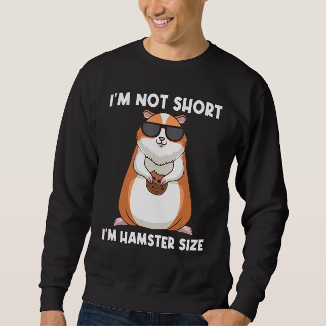 Cool Hamster  For Men Women Syrian Dwarf Rodent An Sweatshirt (Front)