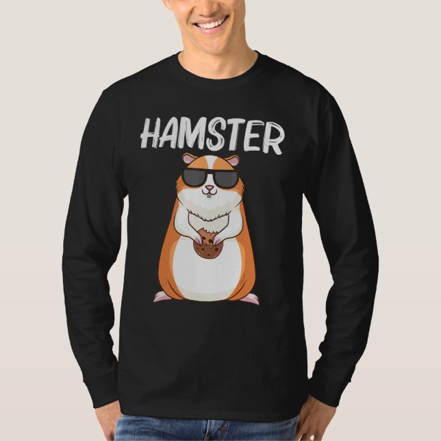 Cool Hamster For Men Women Syrian Dwarf Rodent Ani T-Shirt (Front)