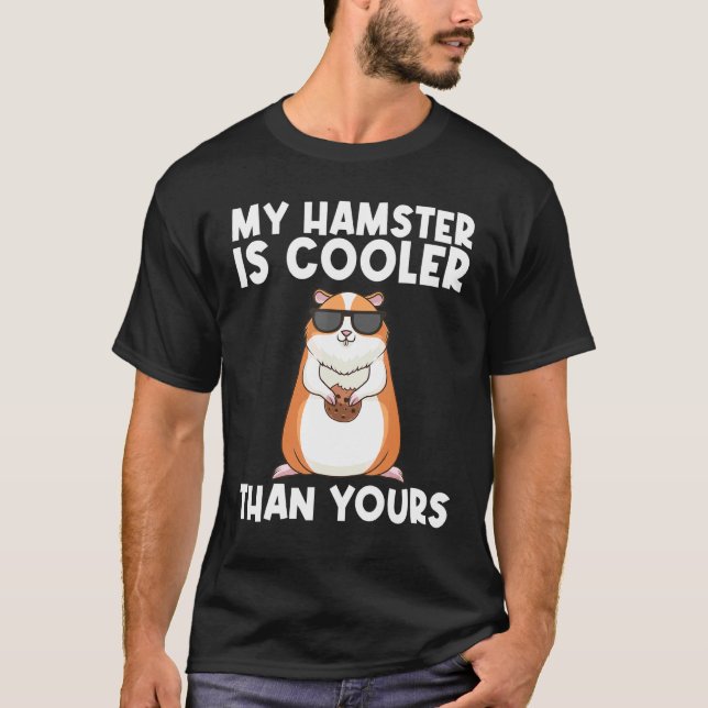 Cool Hamster For Men Women Syrian Dwarf Rodent Ani T-Shirt (Front)