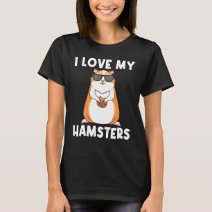 Cool Hamster For Men Women Syrian Dwarf Rodent Ani T-Shirt