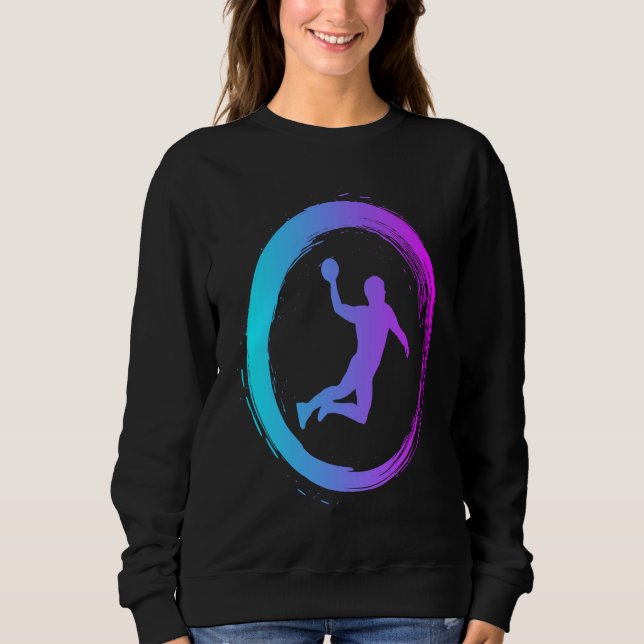 Cool Handball sports and hobby Sweatshirt (Front)