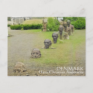 Cool Hans Christian Andersen Postcard! Postcard