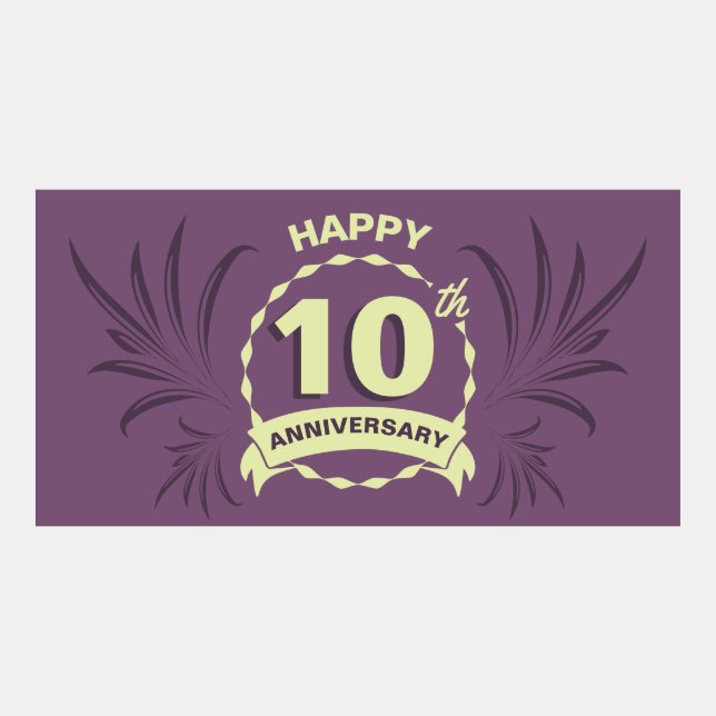 Cool Happy Anniversary Twitter Card (Front)