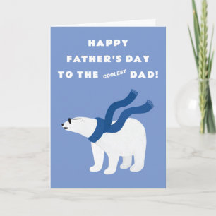 Cool Happy Fathers Day Card