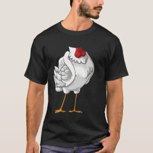 Cool Headless Chicken Halloween Costume Funny Lazy T-Shirt