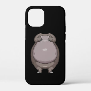Cool Headless Hippo Halloween Costume Funny Lazy iPhone 12 Mini Case