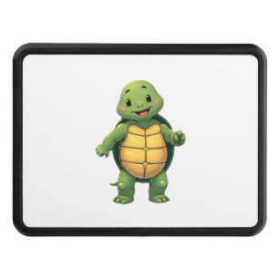 Cool Headless Turtle Halloween Costume _ Funny Laz Hitch Cover