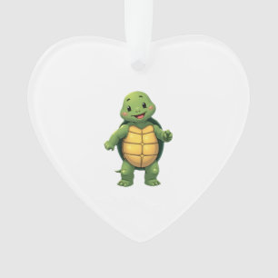 Cool Headless Turtle Halloween Costume _ Funny Laz Ornament