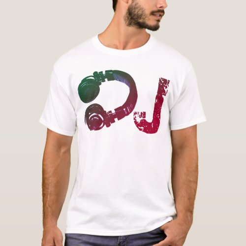 cool headphone t_shirt for the dj
