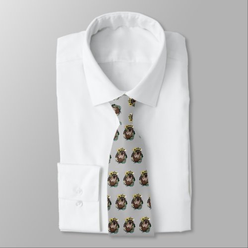 Cool Hedgehog Neck Tie