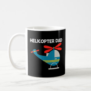 Cool Helicopter For Dad Men Aircraft Aviation Pilo Coffee Mug
