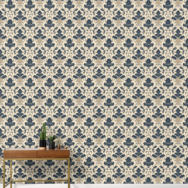 Cool Heritage pattern tiled  Wallpaper (Hallway)