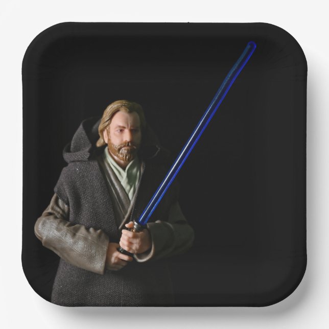 Cool Hero Toy Photography  Paper Plates (Front)