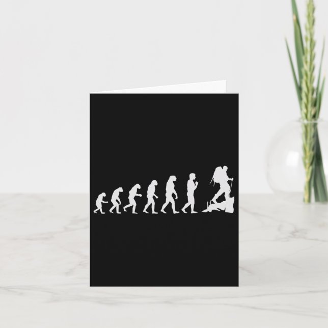 Cool Hiking Design For Men Women Hiking Lover Moun Card (Front)