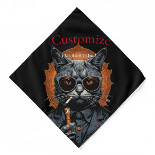 Cool Hip Cat Thunder_Cove Bandana