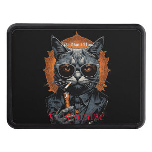 Cool Hip Cat Thunder_Cove Hitch Cover