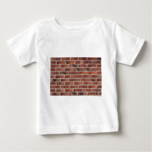 Cool Hip Hop Brick Wall Background Template Baby T-Shirt