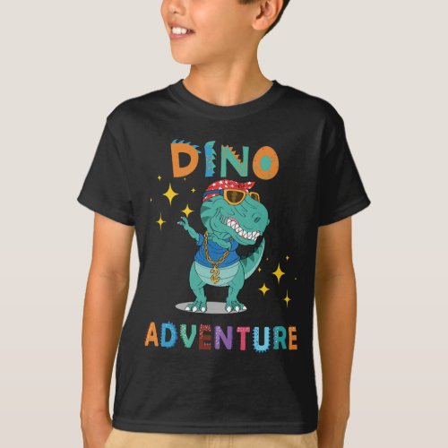 Cool Hip_Hop Dino Explorer T_Shirt