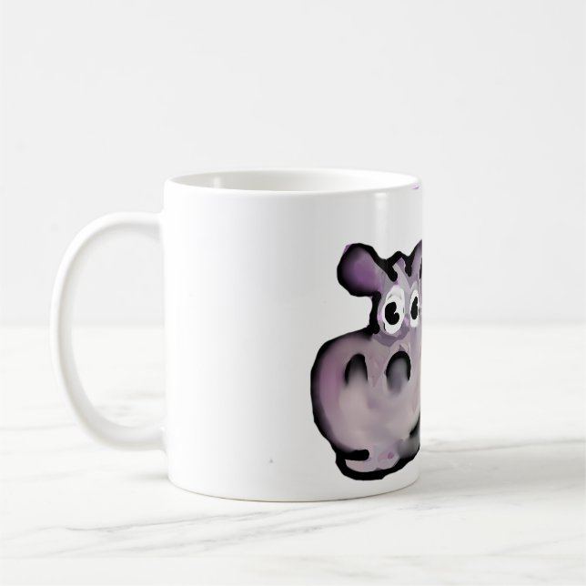 Cool Hippo Life Coffee Mug (Left)