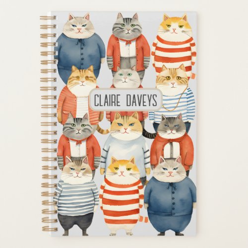 COOL HIPSTER CATS PLANNER