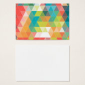 Cool Hipster Pattern (Front & Back)