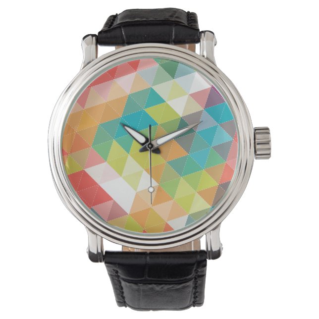 Cool Hipster Pattern Watch (Front)