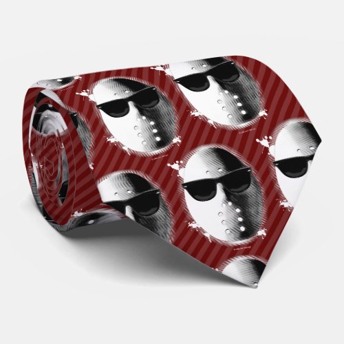 Cool Hockey Goalie Neck Tie