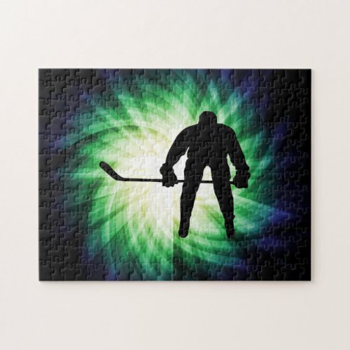 Cool Hockey Player Jigsaw Puzzle