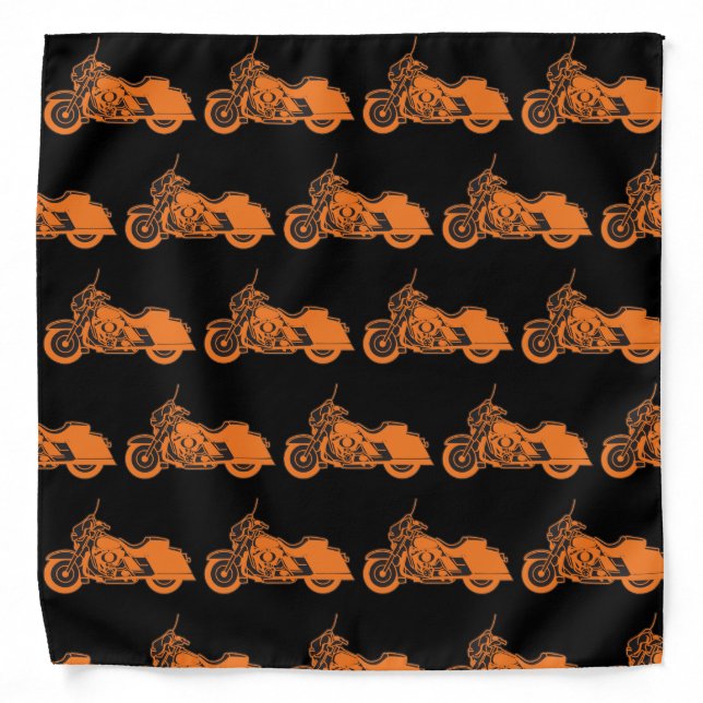 Cool HOG Motorcycle Bandana (Front)