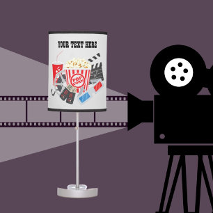 cool home movie theater add text table lamp