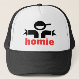 Cool homie logo trucker hat