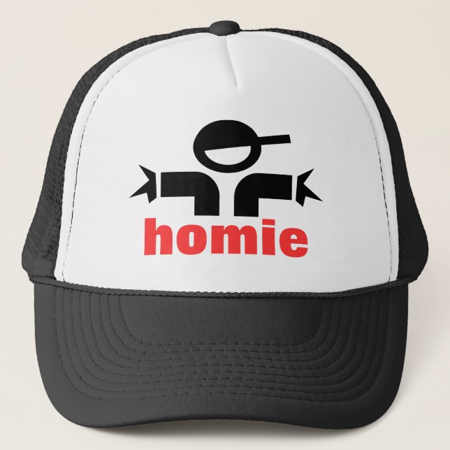 Cool homie logo trucker hat (Front)